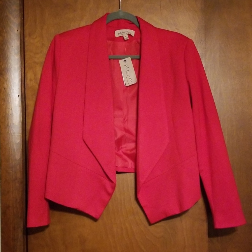 Philosophy Red Blazer